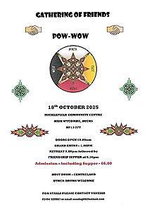 Flyer – Gathering of Friends Powwow 2025
