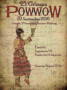 Flyer – 23. Grimma-Powwow 2026