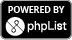 powered by phpList 3.6.7, © phpList ltd